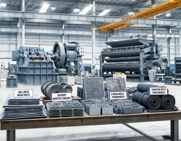 Crushing & Screening Equipment and Wear Parts & Consumables engineered equipment